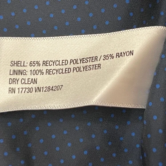 NWT Cat & Jack Suit Jacket Navy Blue Boys Sz 7 Sport Coat Blazer - Picture 3 of 6